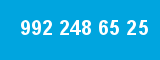 992 248 65 25 992 248 65 25